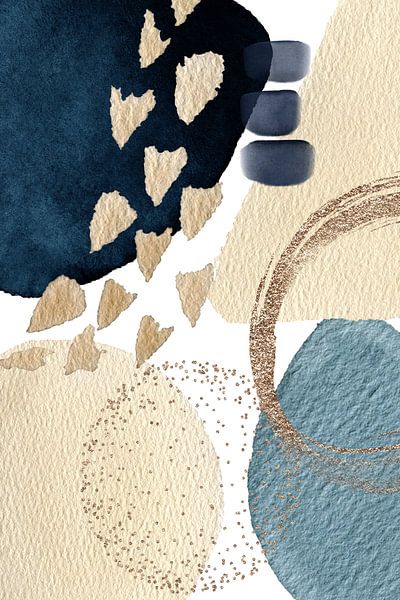 Blaue Schönheit-2 von Sally Ann Moss