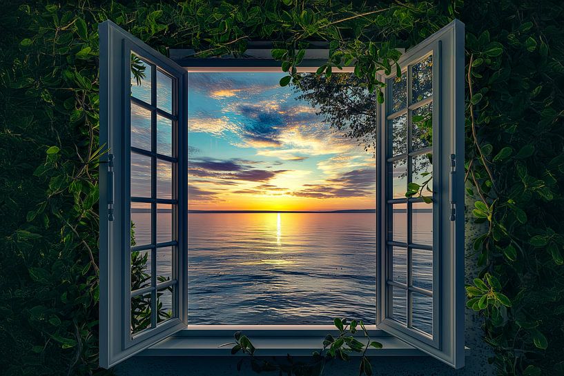 look out of the window by Egon Zitter