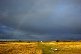Wolken und Regenbogen von Norbert Sülzner