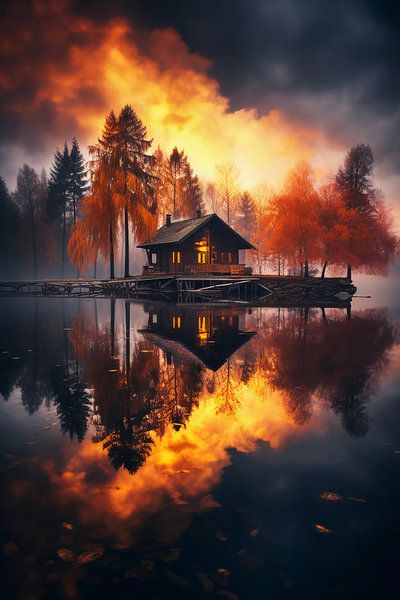 Fire in the sky by haroulita