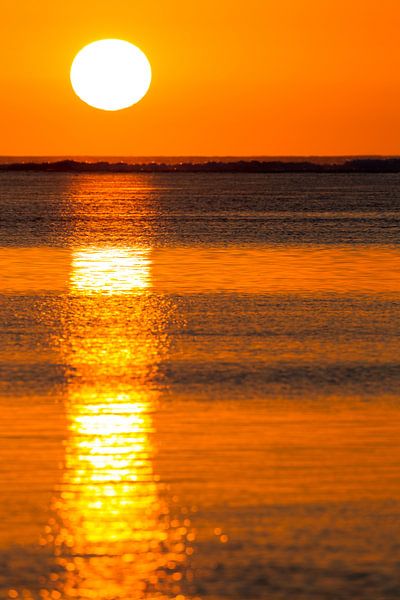 Mauritius zonsondergang van Dirk Rüter