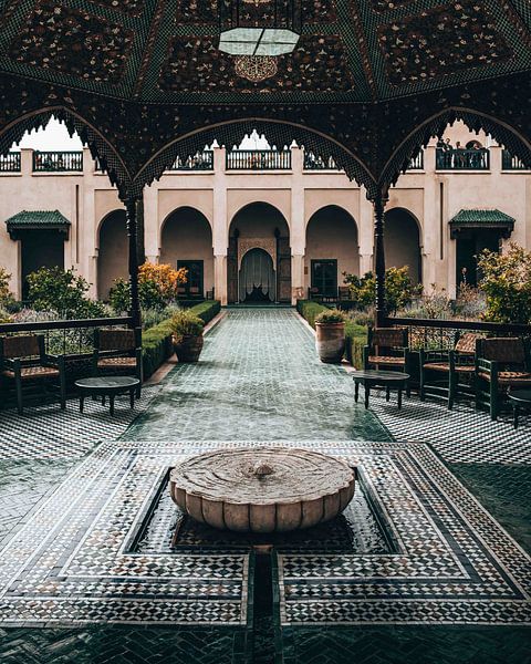 Geheimer Garten, Marrakesch von Marion Stoffels