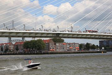 Sfeerbeeld van een zomerse zondag in Rotterdam van Marcel F.J. Homan