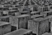 Judengedenkmal abstrait B&W - Berlin