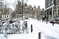 Amsterdam enneigée en hiver aux Pays-Bas par Eye on You Aperçu