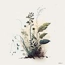 plant with soft colours by Gelissen Artworks thumbnail