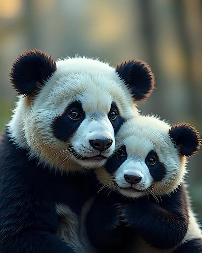 Het leven van de panda's