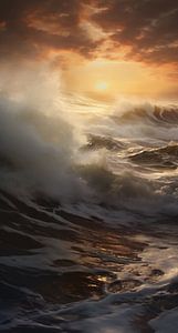 Goldene Stunde am Meer
