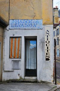Alte Fassade in Frankreich
