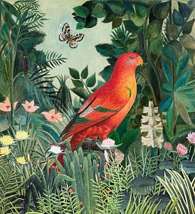 The Parrot and the Butterfly sur Marja van den Hurk
