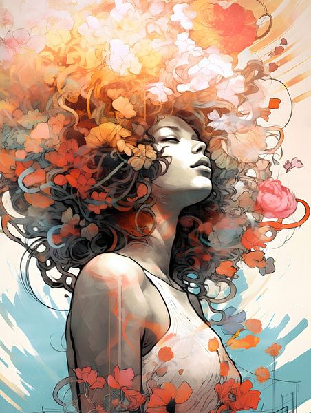 Blumen-Ekstase von Lin's Visions