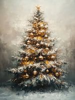 Klassieke Kerstboom Kunst