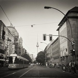 Analoge Schwarzweiss-Fotografie: Berlin – Oranienburger Strasse