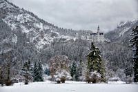 Landschapsfoto van het Slot Neuschwanstein