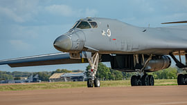 Strategischer Bomber Rockwell B-1B Lancer.