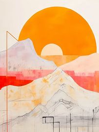 'Sonnenaufgang' Stil Abstrakt von TOAN TRAN