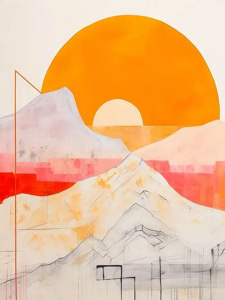 'Sunrise' Style Abstract by TOAN TRAN