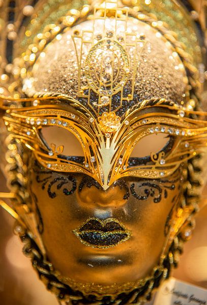Masque de carnaval, Venise, Italie par Jan Fritz