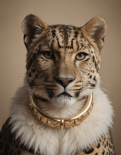 Koninklijke Panter in Statig Kostuum