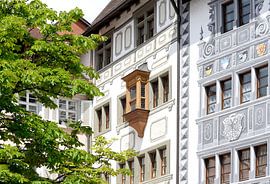 Engen, Altstadt, historische Häuserfassade