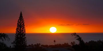 Sonnenuntergang am Meer von G. van Dijk