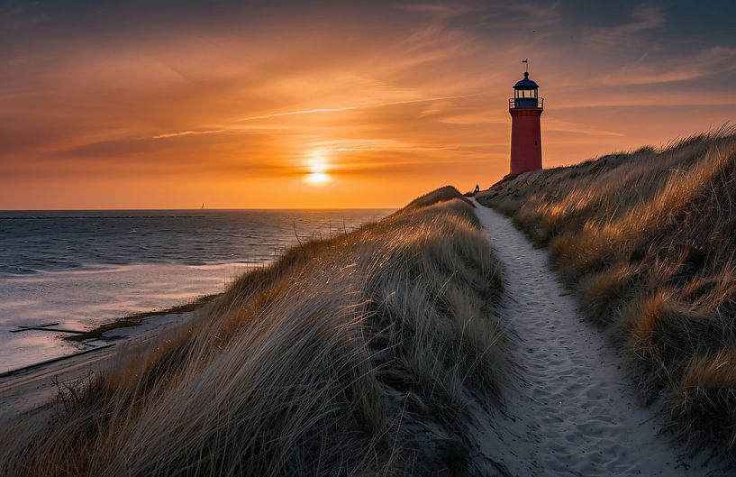 Leuchtturm in Neuseeland von fernlichtsicht