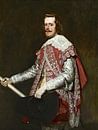 Koning Filips IV van Spanje, Diego Velázquez van Meesterlijcke Meesters thumbnail