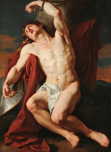 Het martelaarschap van St. Sebastian, François-Guillaume Ménageot