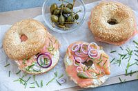 zalm bagels
