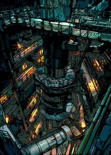 croisements souterrains et gangs à plusieurs niveaux