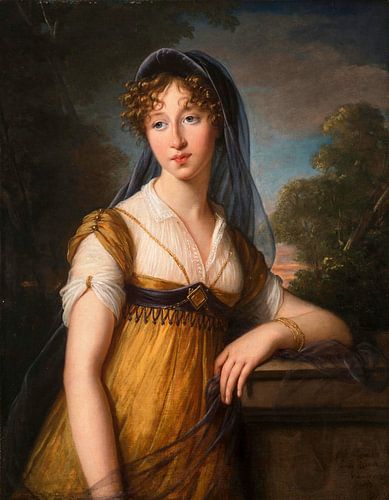 Portret van een vrouw, Élisabeth Vigée-Le Brun