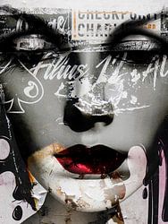 The face with black drops