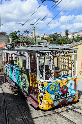 Tram 2 Lissabon Portugal