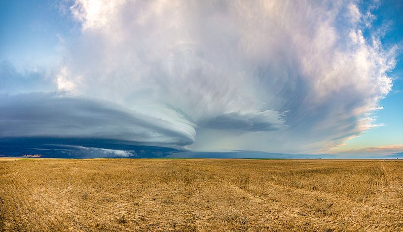 The Imperial (Nebraska) supercell (photo 5) panorama by Donny Kardienaal