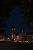 L'éclat des étoiles au-dessus de la mairie de Köpenick