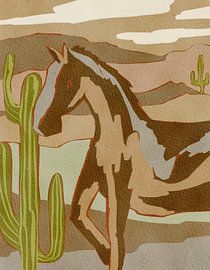 Wild Desert Horse by Nikita Jariwala