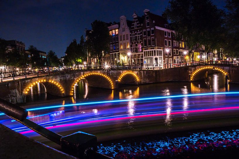 Bridge 46 Amsterdam, Leidsegracht by Alex van der Aa