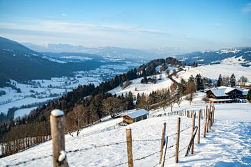 Kapf View van Oberstaufen naar Säntis