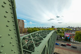 A stunning view of Rotterdam from the historic De Hef by MS Fotografie | Marc van der Stelt