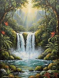 Celestial Cascades by Artistic