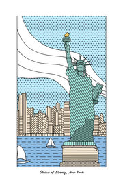 Statue of Liberty, New York by Victor Weijers