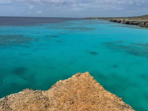 Bonaire auf See