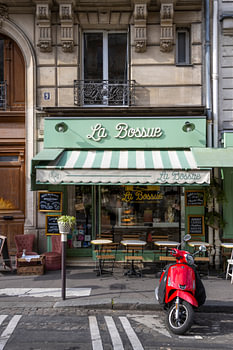 Bäckerei in Montmartre Paris