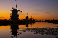 De Molens van Kinderdijk, Nederland van Gert Hilbink thumbnail