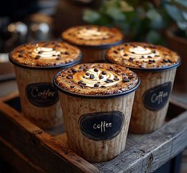 l'heure du café sur Margriet Hulsker