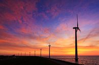 Windmolens zonsondergang par Dennis van de Water Aperçu