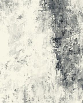 Ochtend Monochroom Zwart Wit van Mad Dog Art