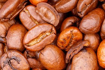 Geroosterde koffiebonen van de-nue-pic