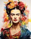 Frida Poster - Frida Kunstdruck von Niklas Maximilian Miniaturansicht