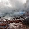dampfender Geysir von Alex Neumayer